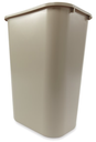 Wastebasket Large 41 Qt Beige