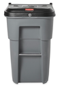 Confidential Document Rollout Container 65Gal/246L Gray 