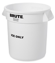 Brute "Ice Only" Container 10G White 