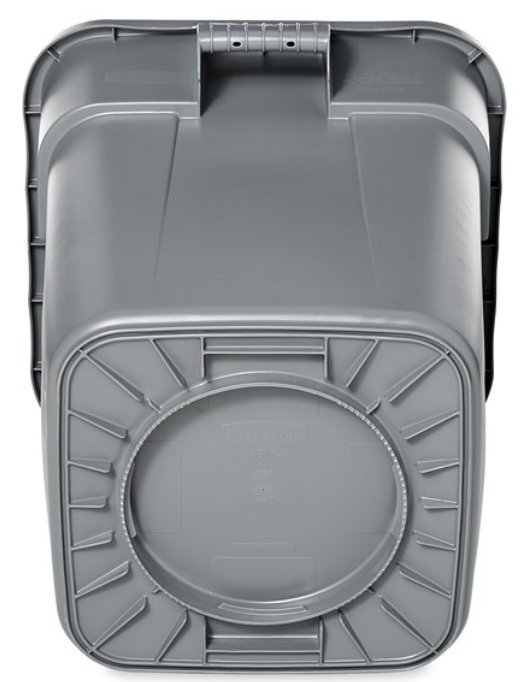 Brute Square Container 40G/151L Gray 