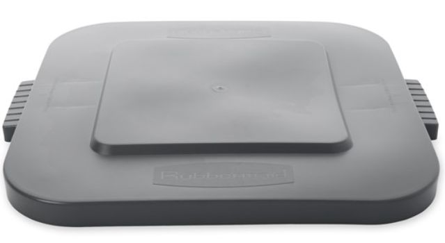 Brute Square Lid 28 Gal Gray Fits FG352600