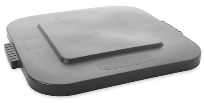 Brute Square Lid 28 Gal Gray Fits FG352600
