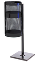 Towne Pole/Wall Mount 22G/83L Black