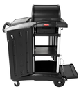 Executive Preassembled Locking Security Hood Black