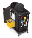 Executive Housekeeping Compact Cart High Security
