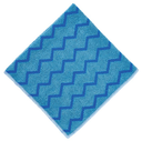 Hygen 16"x16" Microfiber Cloth 12/Pack Blue