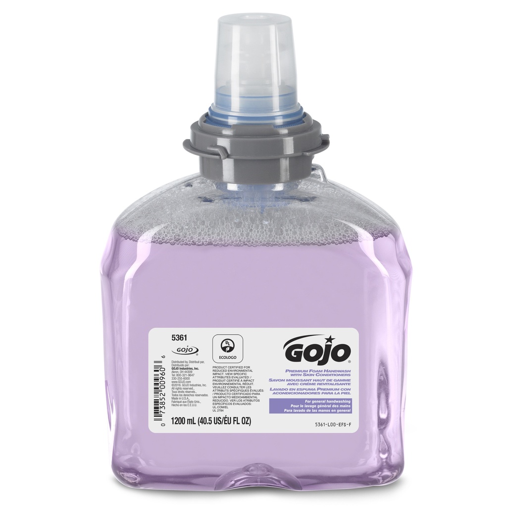 Gojo Premium Foam Handwash With Skin Conditioners 1200ml