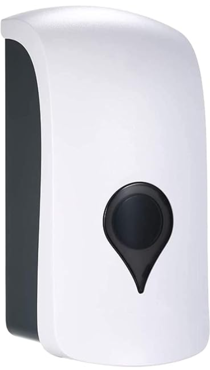 Manual Soap and Foam dispenser wall mounted 1000ml white color ABS