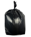 Garbage Bag Med Bin Liner 1PktX200Pcs Black 36X120cm