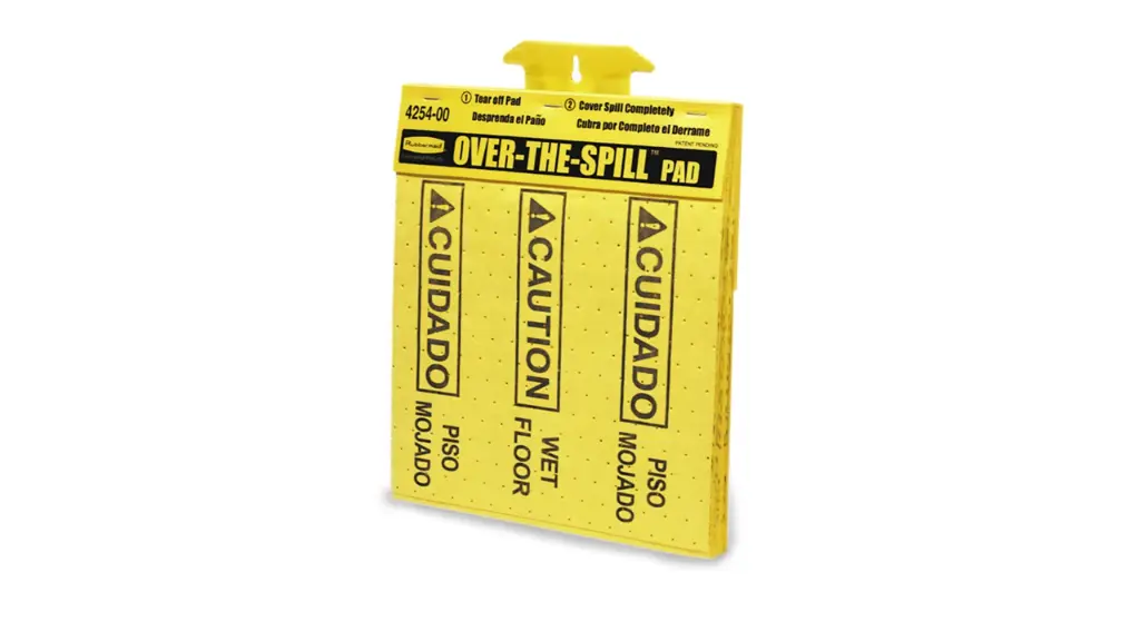 Over The Spill Stn Pad Tablet Yellow