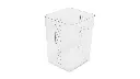 Square Storage Container 22Qt/20.8L Clr