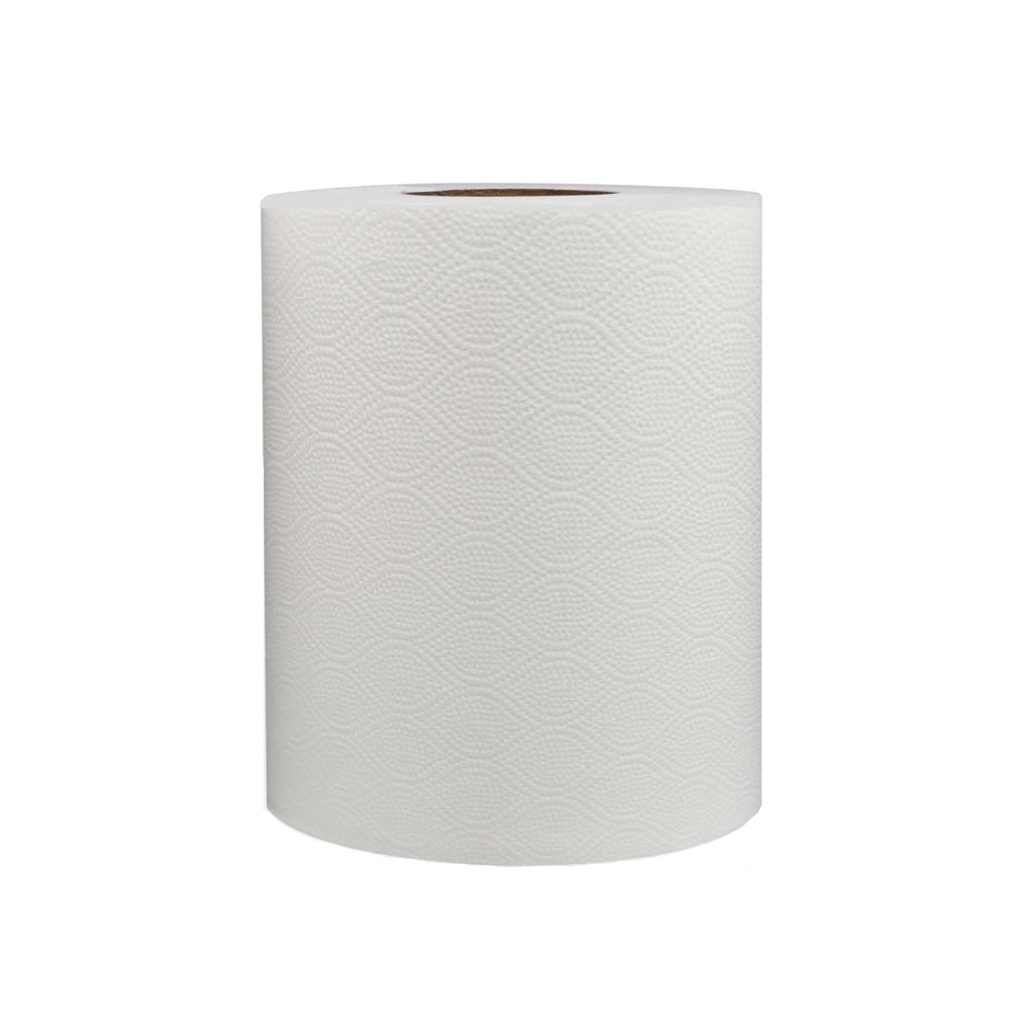 Maxi Roll 850g Embossed 2ply Medium Soft Medium Strength 6Roll/PP