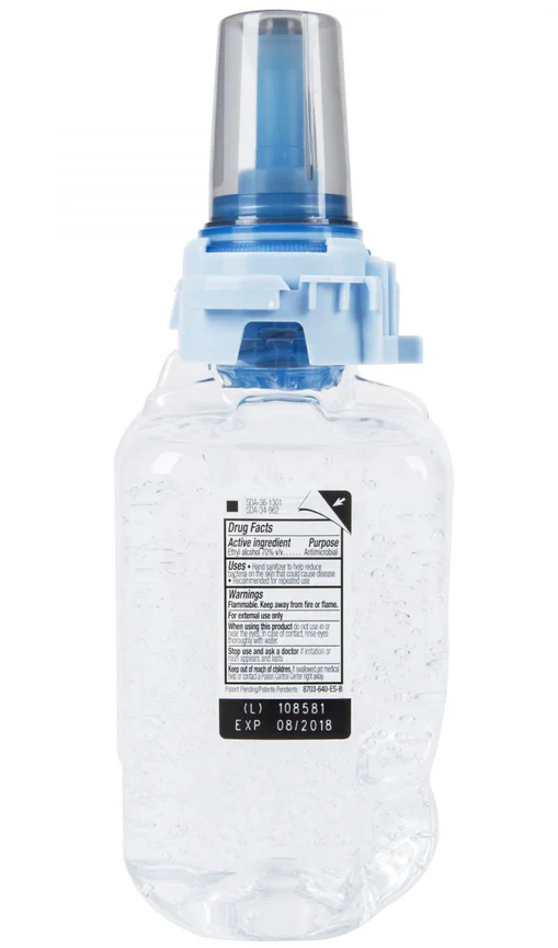 Purell Adx-7 Advanced Hand Sanitizer Green Certified Gel 700ml Refill