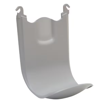 Shield Floor And Wall Protector For TFX Attachment for Bottom of Dispenser Gray