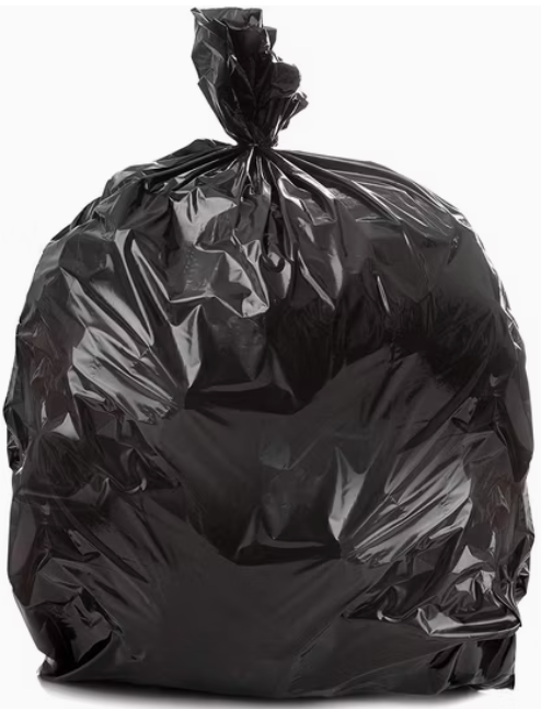 Garbage Bag Virgin Black 120X135cm 20kg/bag 