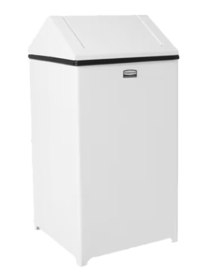 Waste Master Swing Top White 29Gal/110Ltr