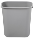 Wastebasket Medium Gray 28Qt/27Ltr