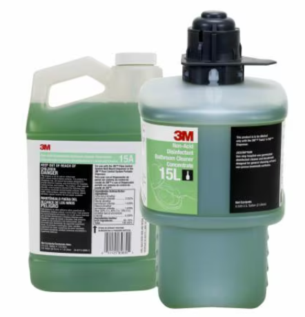 15L Non Acid Disinfectant & Bathroom Cleaner 2L Bottle