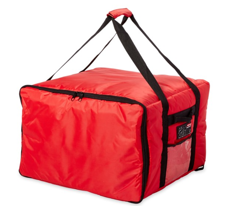 Proserve Pizza Catering Delivery Bag Red Large  