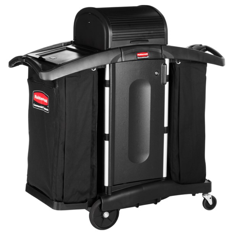 Executive Housekeeping Compact Cart High Security