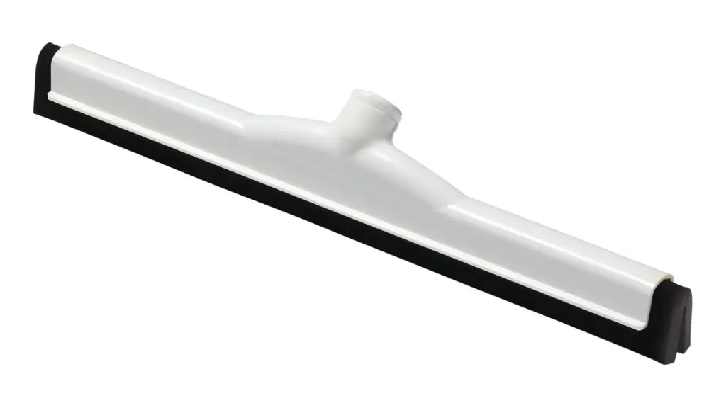 18" Plastic Professional Squeegee Dual Moss Rubber Black 