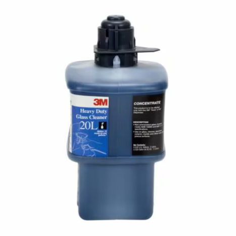 20L Heavy Duty Glass Cleaner 2L Bottle 