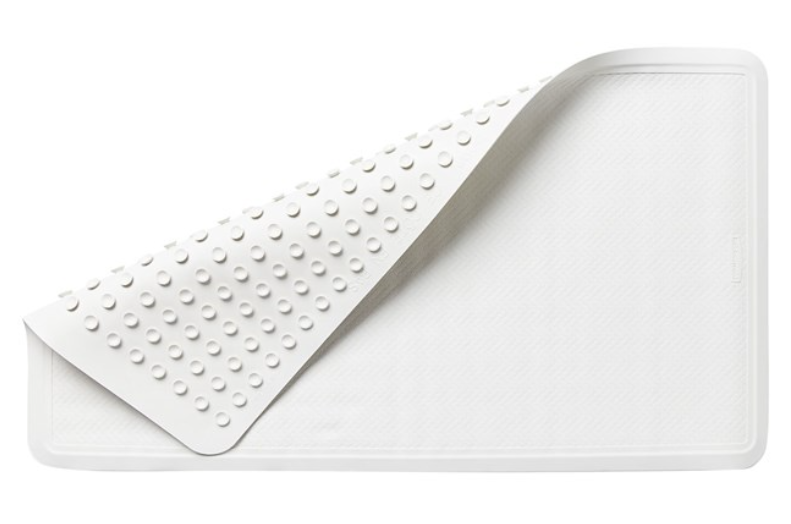 Rubbermaid FG703504WHT Safti-Grip White Bath Mat Medium 22x14inch