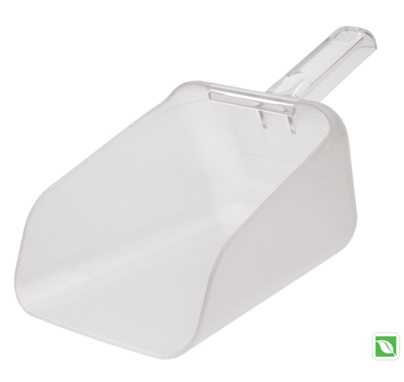 Bouncer Contour Scoop 64Oz/1.9L Clear 