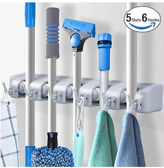 Broom Holder for Bathroom Brush Holder Small