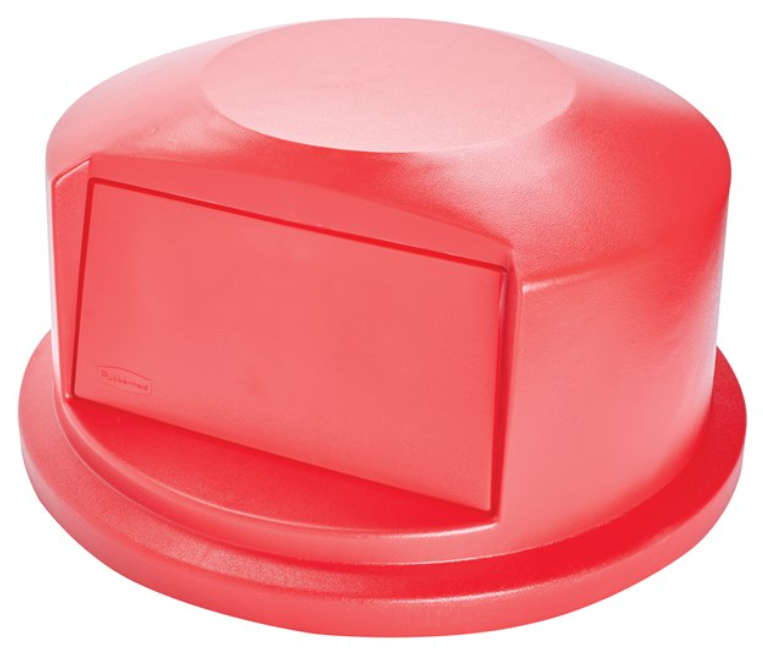 Brute Dome Top Lid Red 44Gal/167Ltr
