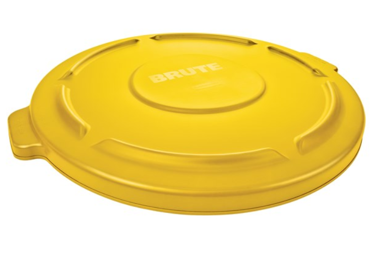 Brute Lid Yellow 20Gal/76Ltr