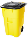 Brute Rollout Container Yellow 50Gal/189Ltr