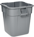 Brute Square Container Gray 28Gal/106Ltr