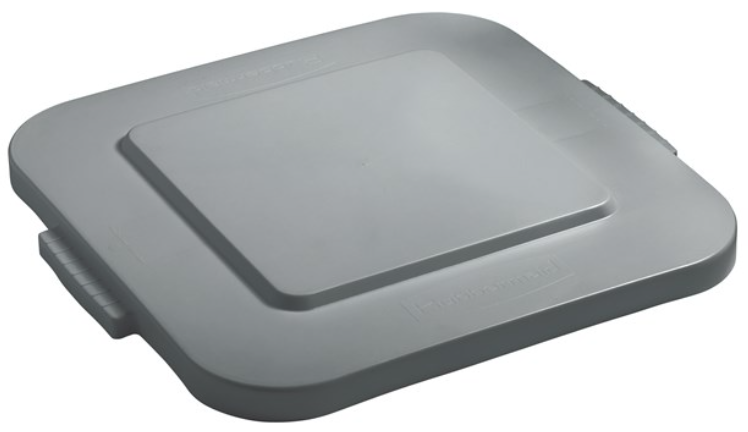 Brute Square Lid Gray 40Gal/151Ltr
