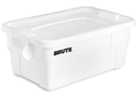 Brute Tote With Lid 14G/52L White 