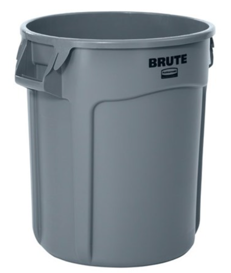 Brute Vented Container Gray 20Gal/75Ltr