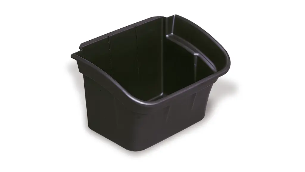 Utility Bin 4 Gal Black 