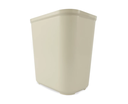 Fire Resistant Wastebasket 28 Qt/27L Beige 