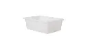 Food Tote Box 12.5Gal 18"x26"x9" White 