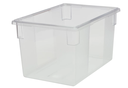 Food Tote Box 21.5Gal/81L 26"x18"x15" Clear 