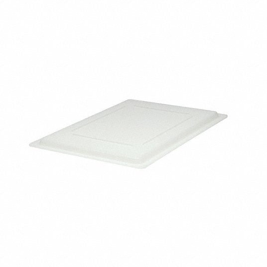 Food Tote Box Lid 18"x12" White (FG3504, FG3507, FG3509)