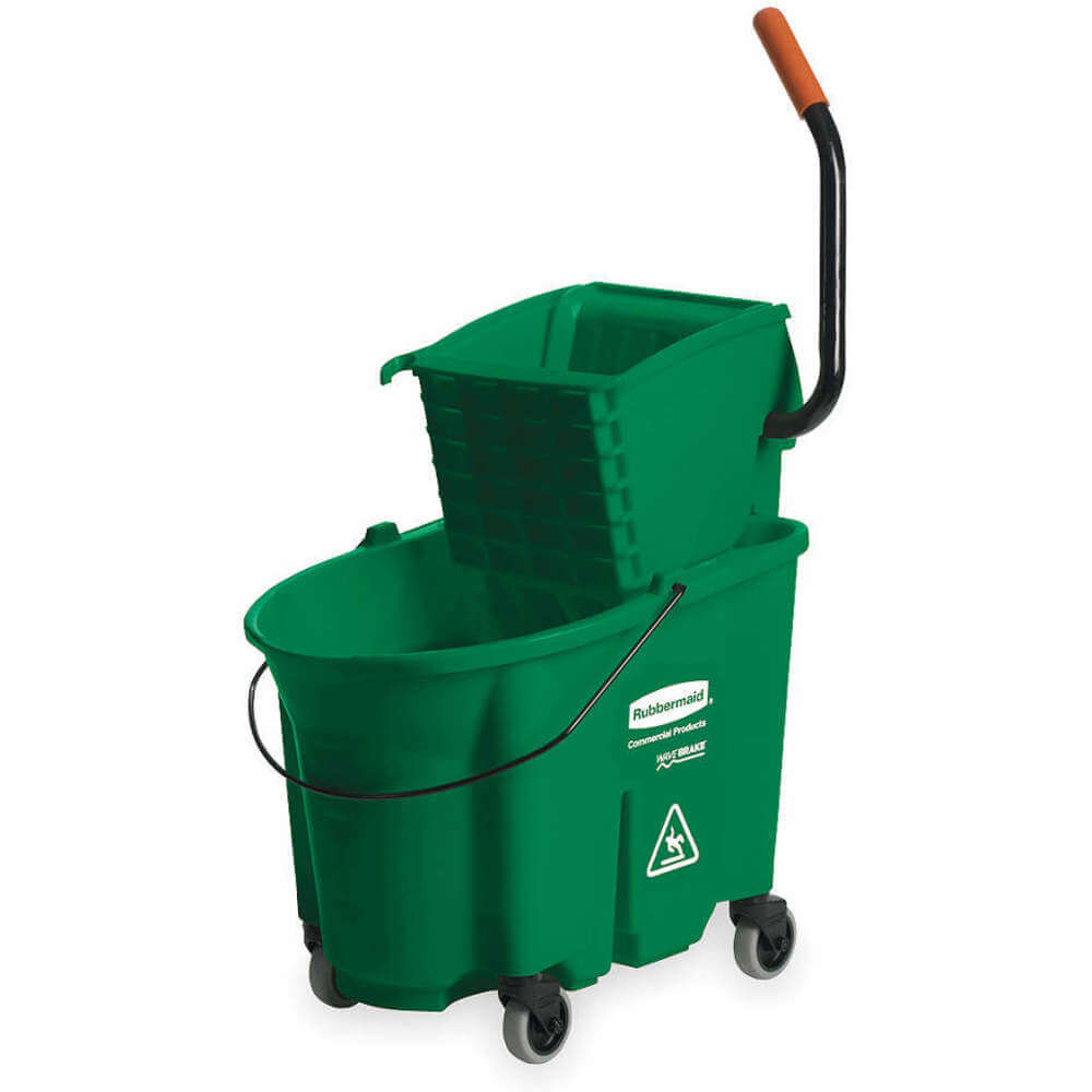 Hygen Down-Press Wringer Bucket Grn 