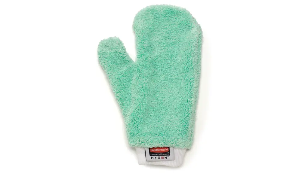 Hygen Microfiber Dust Mitt Green 