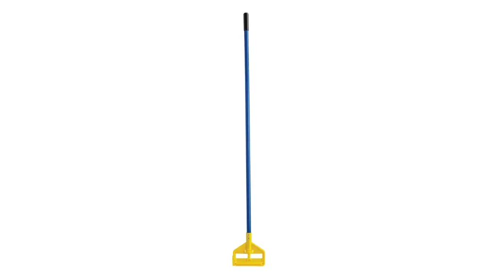 Invader Side-Gate Wet Mop Handle Fiberglass Handle 60" Blue 