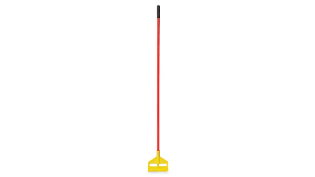 Invader Side-Gate Wet Mop Handle Fiberglass Handle 60" Red 
