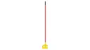 Invader Side-Gate Wet Mop Handle Fiberglass Handle 60" Red 
