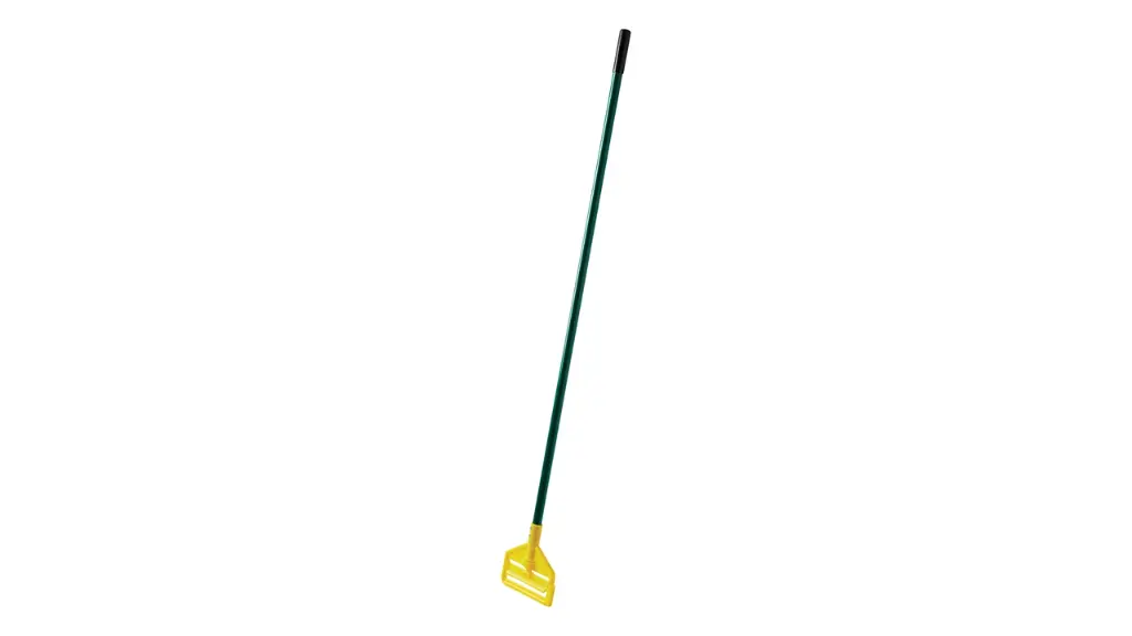 Invader Sided-Gate Wet Mop Handle Fiberglass handle 60" Green 