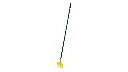 Invader Sided-Gate Wet Mop Handle Fiberglass handle 60" Green 