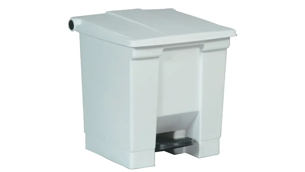 Legacy Step-On Container 8Gal/30L White 