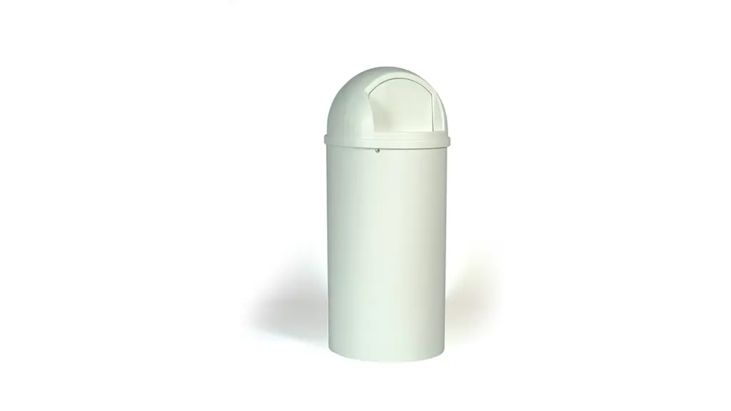 Marshal Classic Container 25Gal White 